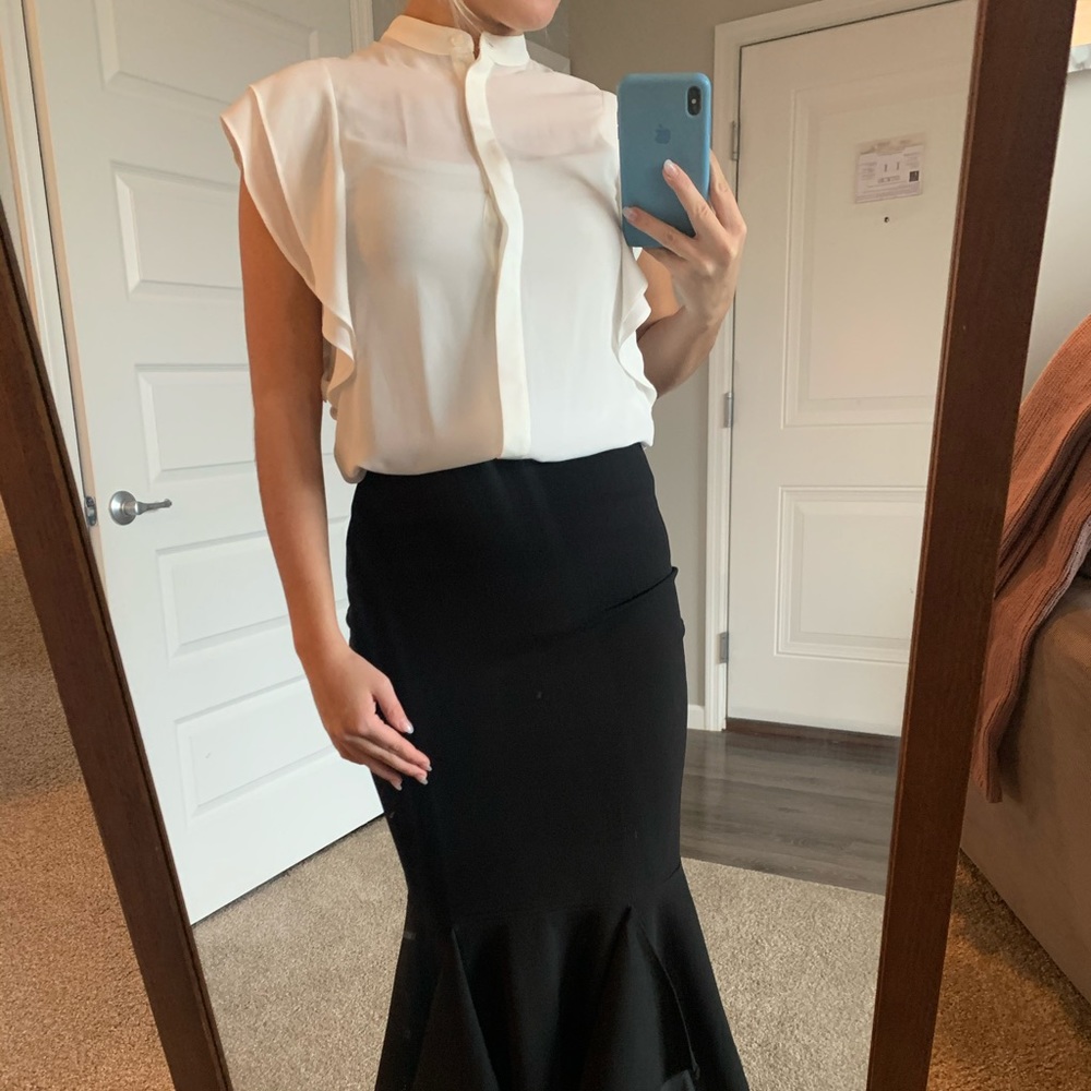 ASOS white blouse